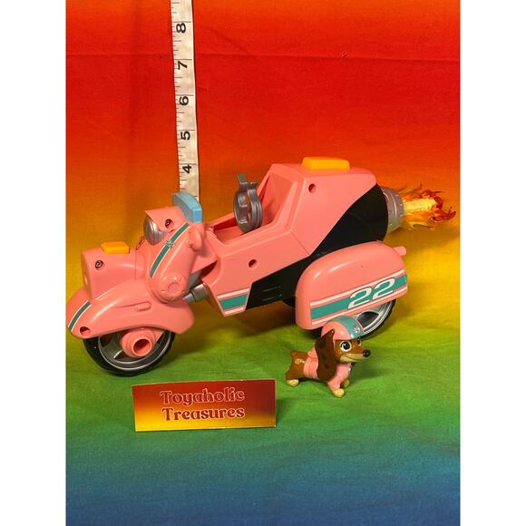 Paw Patrol Mighty Movie Liberty Motorcycle Vehicle & Figure - Picture 2 of 2